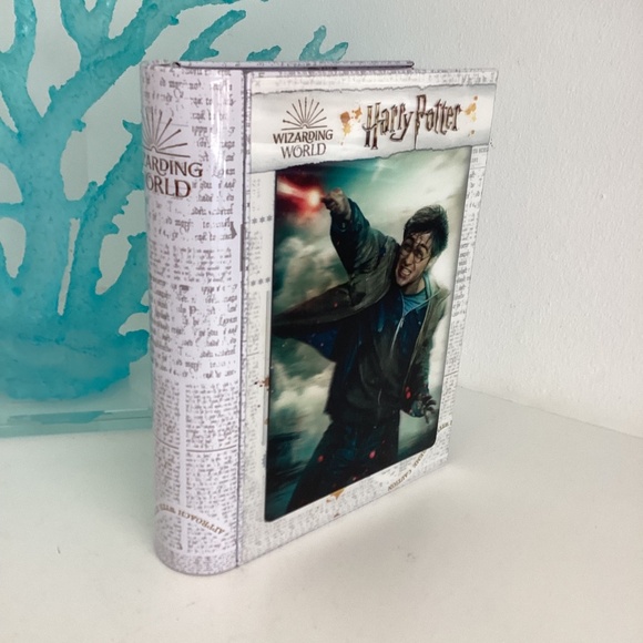 Harry Potter 3D Image 300 pc Puzzle 9.5”x7.5” Tin Book Storage Tin Box - Picture 3 of 10